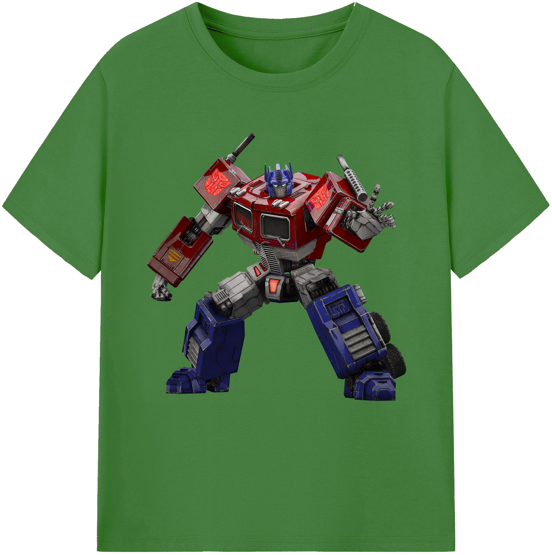 （画像用） Transformers トランスフォーマー レディースカジュアルプリントTシャツ（綿100％）